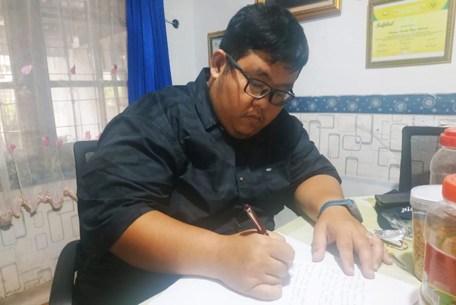 Wasekjend PPWI Ikuti Pelatihan Jurnalistik di Sekretariat PPWI Nasional