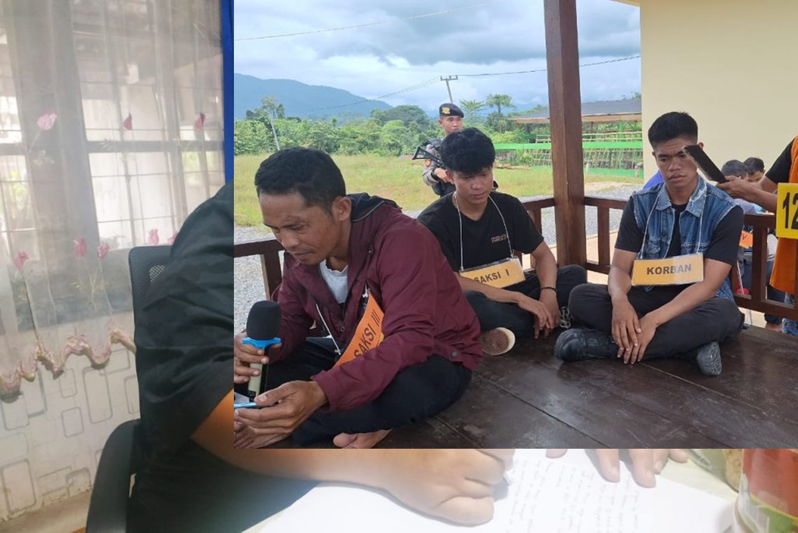 Polres Konawe Utara Gelar Rekonstruksi Tindak Pidana Pembunuhan Dengan Tersangka ABP