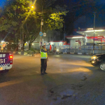 Satlantas Polres Bone Laksanakan Blue Light Patrol, Ini Tujuannya