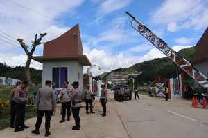 Dalam Rangka Kunjungan Presiden RI, Polres Konawe Gelar Apel Kesiapan