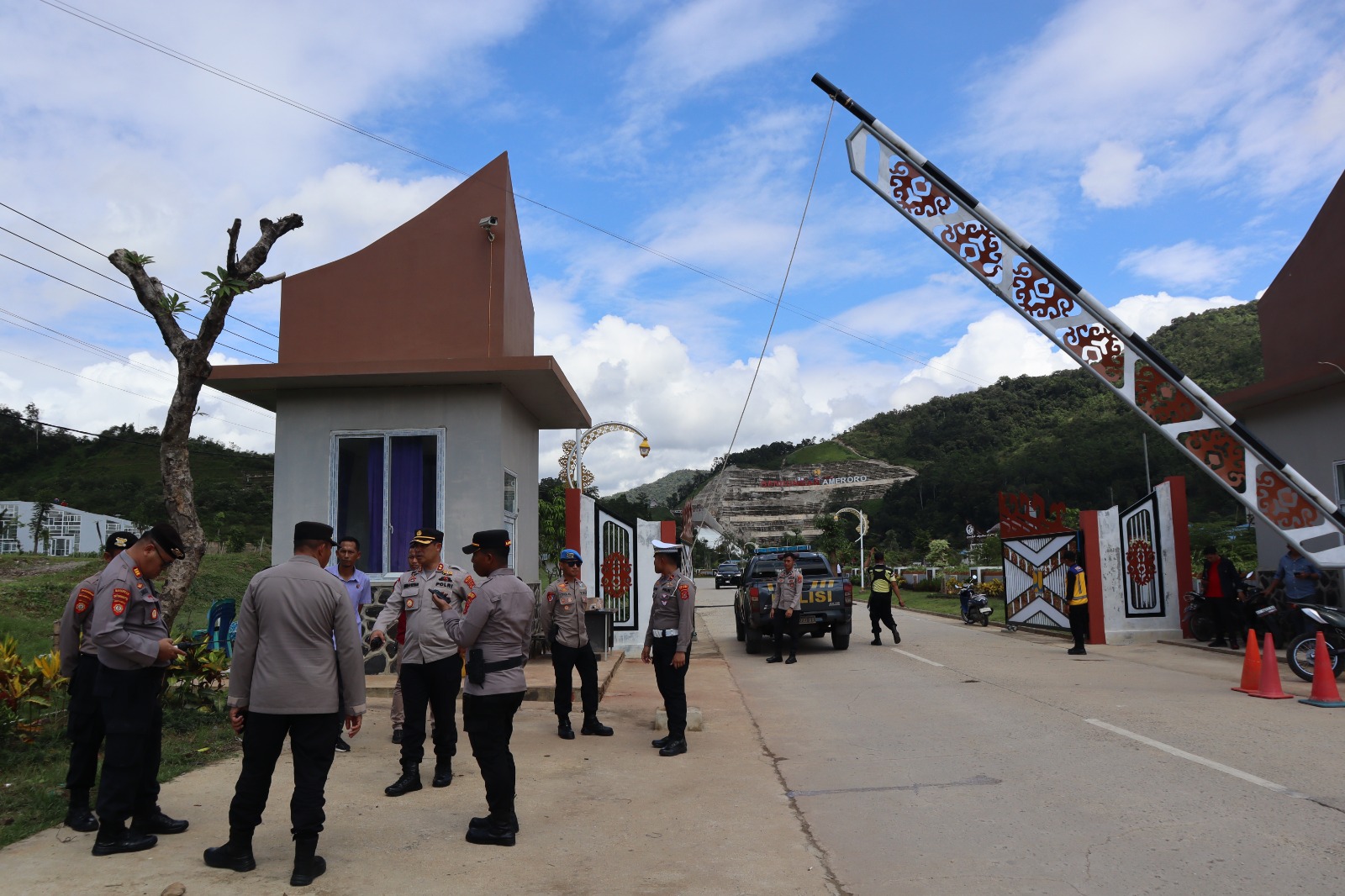 Dalam Rangka Kunjungan Presiden RI, Polres Konawe Gelar Apel Kesiapan