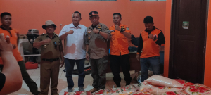 Peduli Bencana Alam, PT. Antam UBPN Konawe Utara Salurkan Bantuan