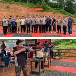Kapolres Konawe Utara Resmikan Tim Menembak Bhayangkara Oheo Shooting Club