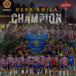 Di Bawa Kepimpinan Arman, S.si, Tim Sepak Bola Desa Awila Juara 1 Di Turnamen Porseni Tingkat Kec Molawe Memperingati HUT RI Ke 79 Th
