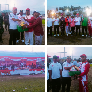 Wakil Bupati Konawe Utara Kembali Membuka Kegiatan Pekan Olahraga Dan Seni (Porseni) Tingkat Kec Molawe