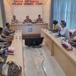 Menghadapi 2 Agenda Nasional Kapolres Konut Mengadakan Rapat Bersama PJU Polres Konut