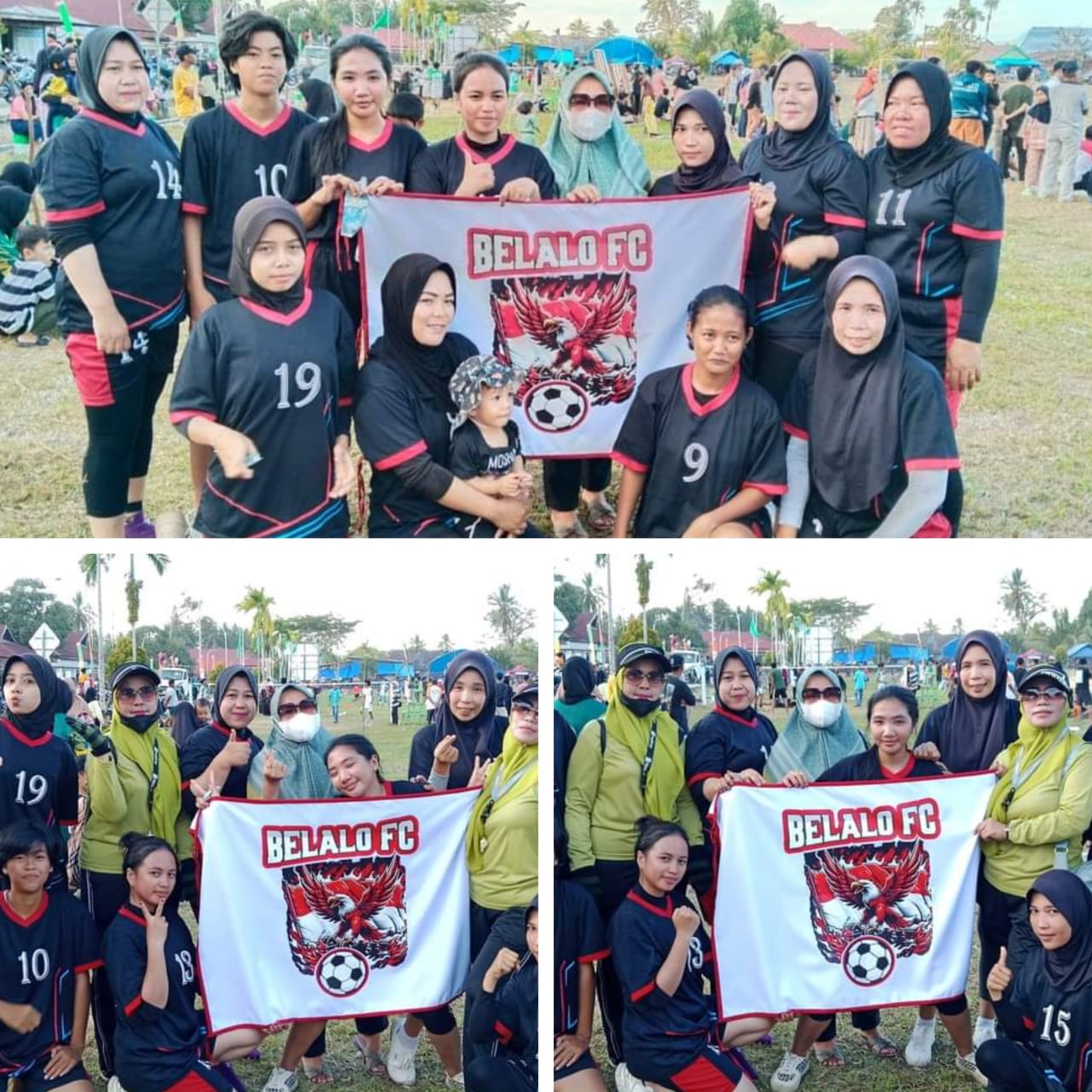 Tim Bola Gotong Putri Desa Belalo Berhasil Raih Juara 1 Di Porseni Tingkat Kecamatan Lasolo Dalam Rangka Merayakan HUT RI Ke-79 Th