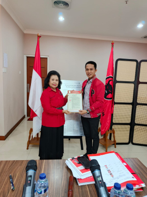 Resmi Dapatkan B1-KWK Dari PDIP : Ikbar -Abu Haera Optimis Menuju Konasara Jilid III