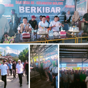 Pasangan IKBAR-ABUHAERA Kukuhkan Tim Pemenangan Di Kecamatan Molawe