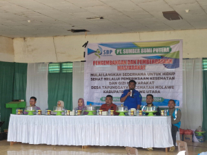 Mendukung Program Asta Cita Presiden Republik Indonesia, PT.SBP Membagikan Makanan Bergizi Di Beberapa Sekolah Lingkar Tambang