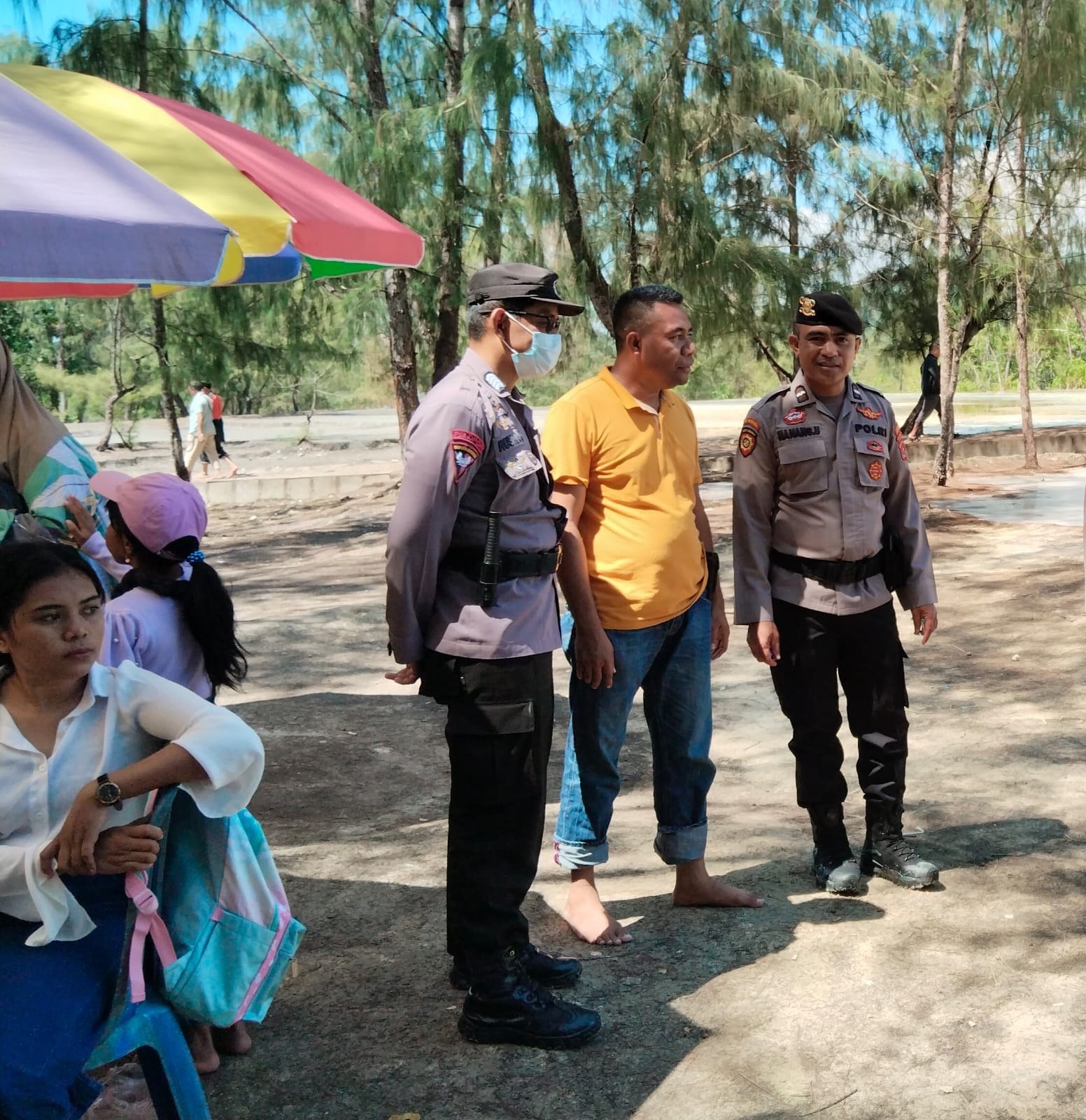 Libur Nasional, Polres Konawe Utara Tingkatkan Pengamanan Tempat Wisata