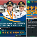 Pemda Konawe Utara Terus Berinovasi Kembangkan Layanan Aduan “Lapor Konasara” Berbasis WhatsApp untuk Meningkatkan Pelayanan Publik