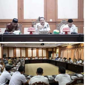 Pemda Konawe Utara Bersama Kementrian Agama Konut Melakukan Rapat Pemantapan Menjelang Pembukaan STQH IX