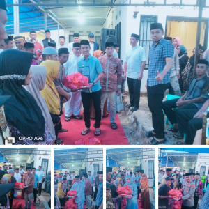 Hari Ke-13 Ramadhan, Bupati Dan Wakil Bupati  Konut Melakukan Safari Ramadhan Di kec Lembo