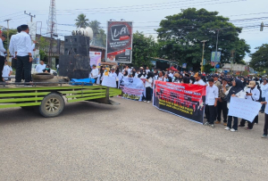 Forum CP3K Konawe Gelar Unjuk Rasa, Minta Pemda Segera Tuntaskan Pengangkatan Tahap I