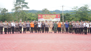 Kapolres Konawe Utara Pimpin Apel Gelar Pasukan Operasi Ketupat Anoa 2025, Mudik Aman Keluarga Nyaman
