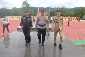 Kapolres Konawe Utara Pimpin Apel Gelar Pasukan Operasi Ketupat Anoa 2025, Mudik Aman Keluarga Nyaman