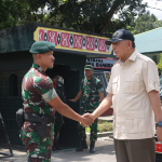 Menhan RI Kunjungi Batalyon Infanteri 751/VJS