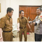 Silaturahmi Ke Polda Sultra, Bupati dan Wabup Konawe Utara Bahas Keamanan dan Ketertiban Wilayah