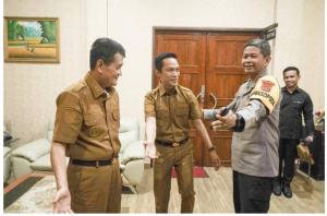 Silaturahmi Ke Polda Sultra, Bupati dan Wabup Konawe Utara Bahas Keamanan dan Ketertiban Wilayah