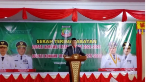 Sertijab Bupati Konawe Utara H.Ikbar, Dan Wakil Bupati Konawe Utara H. Abuhaera : Ini Pesan H.Ruksamin