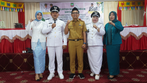 Melaksanakan Amanah UU; Bupati Konut Lantik 2 Kepala Desa