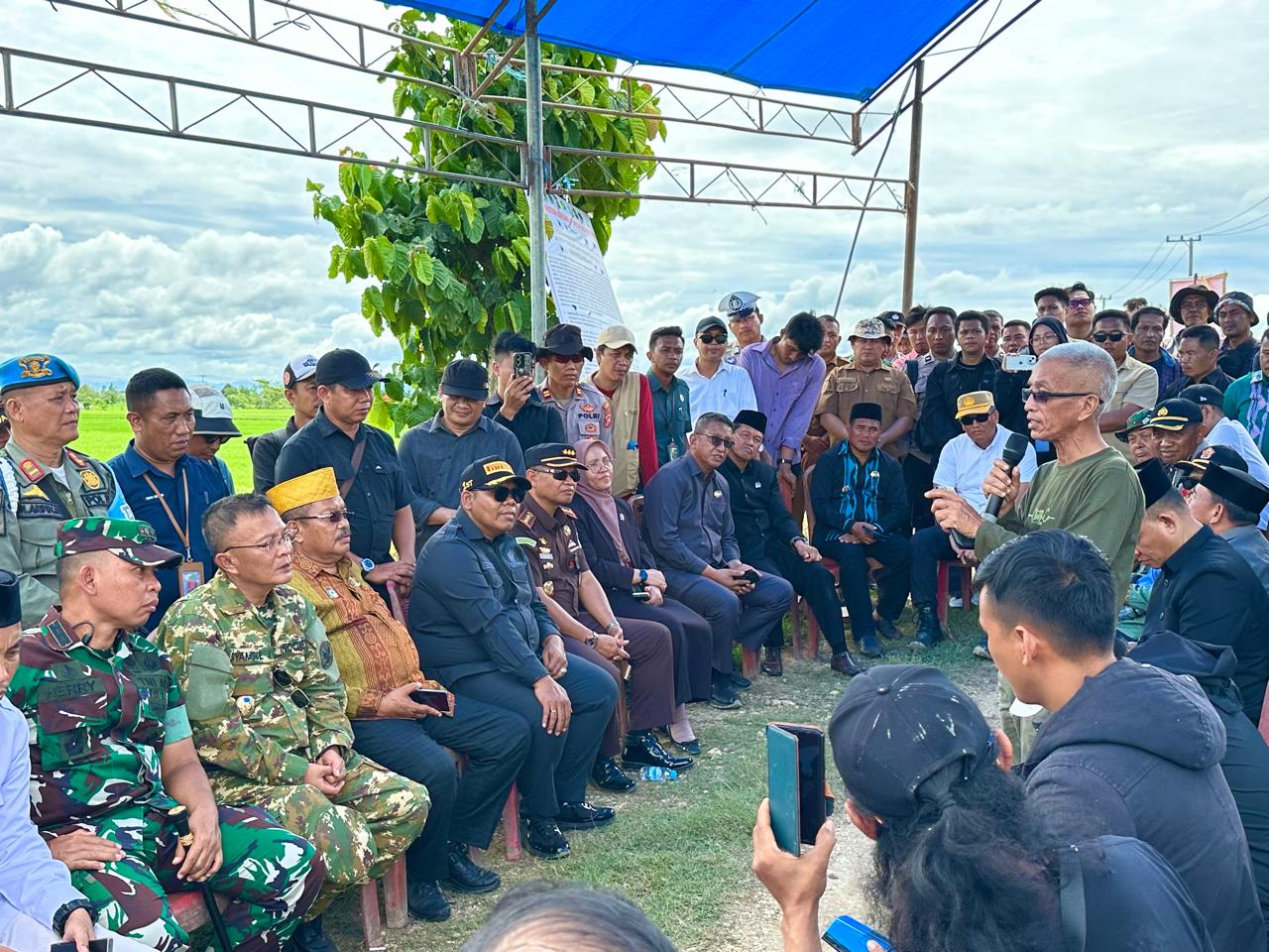 Pemda dan Aparat Gabungan Tertibkan Lahan Transmigrasi di Konawe