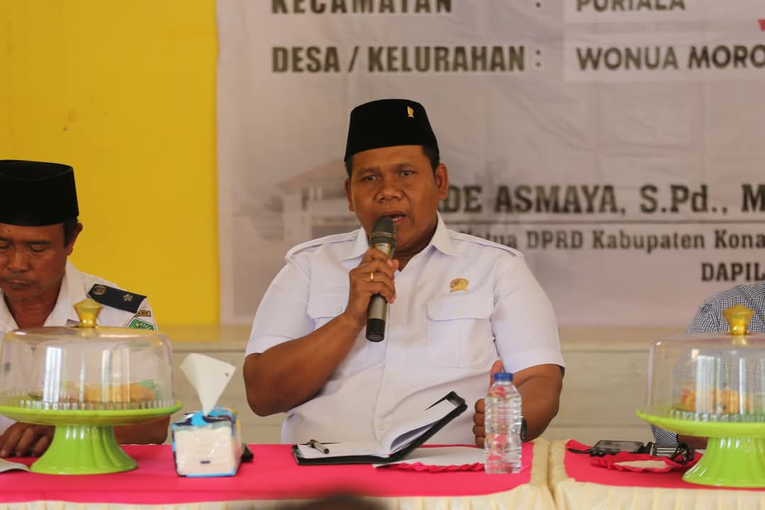 Ketua DPRD Konawe serap aspirasi warga ulu onembute dalam reses ke III 2025