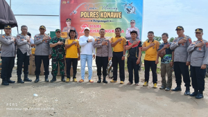 Pererat Sinergi, Polres Konawe Gelar Lomba Mancing Bersama TNI, Kejaksaan, dan Masyarakat