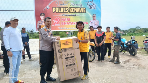 Pererat Sinergi, Polres Konawe Gelar Lomba Mancing Bersama TNI, Kejaksaan, dan Masyarakat