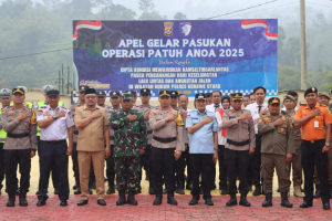 Pimpin Apel Gelar Pasukan Operasi Patuh Anoa 2025, Kapolres Konut Beberkan 8 Sasaran Prioritas Operasi