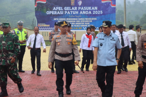 Pimpin Apel Gelar Pasukan Operasi Patuh Anoa 2025, Kapolres Konut Beberkan 8 Sasaran Prioritas Operasi