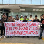 Mahasiswa Sultra Geruduk Kantor Pusat PT IFISHDECO TBK: Desak Hentukan Aktivitas Tambang Dan Cabut Izin Usaha