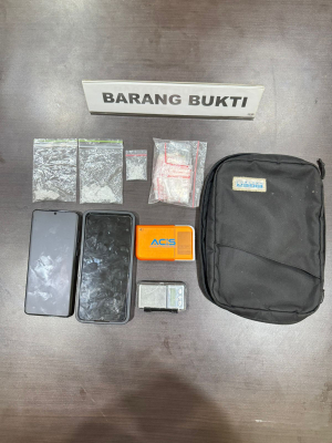 Satuan Reserse Narkoba Polres Konawe Utara Berhasil Amankan 2 Warga Kec Molawe