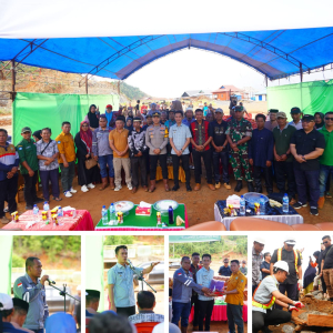 Meningkatkan Kualitas Pendidikan; Bupati Konut Letakan Batu Pertama Pembangunan SDN 03 Boedingi