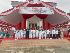 Resmikan Porseni HUT RI ke-80, Bupati Konawe Dorong  UMKM Jadi Tulang Punggung Ekonomi