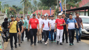 Dalam Memperingati Hari Kemerdekaan Republik Indonesia; Bupati Konut Membuka Kegiatan Porseni Tingkat Lasolo