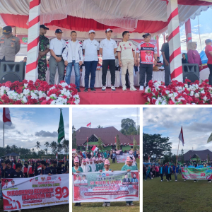 Dihari Ketiga Bupati Konut Kembali Membuka Kegiatan Porseni Tingkat Kecamatan Lembo : Membangkitkan Semangat Nasionalisme