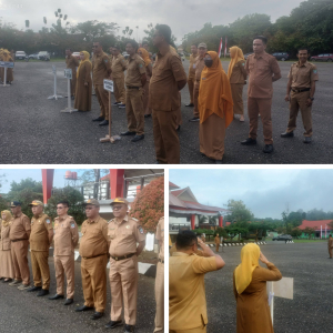 Memperingatan HUT RI Ke-80 Wakil Bupati Konawe Utara Pimpin Apel Gabungan: Ajak ASN Kerja Nyata untuk Kemajuan Bangsa