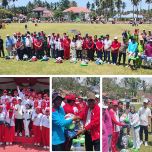 Di Hari Ke-6 Bupati Konut H. Ikbar, S.H., M.H Kembali Membuka Kegiatan Porseni HUT RI ke-80 Di Kec Sawa: Meriah, Penuh Semangat