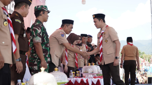 Memperingati Hari Pramuka Ke-64 Dan HUT RI Ke-80; Pemda Konut Gelar Kemah Bakti Eksekutif 2025