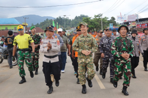 Wujud Sinergitas TNI Polri dan Pemda Konut Sambut HUT RI ke-80 di Gelaran Hanmars