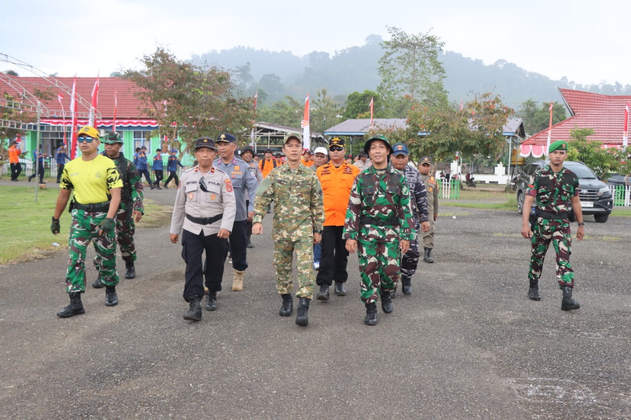 Wujud Sinergitas TNI Polri dan Pemda Konut Sambut HUT RI ke-80 di Gelaran Hanmars