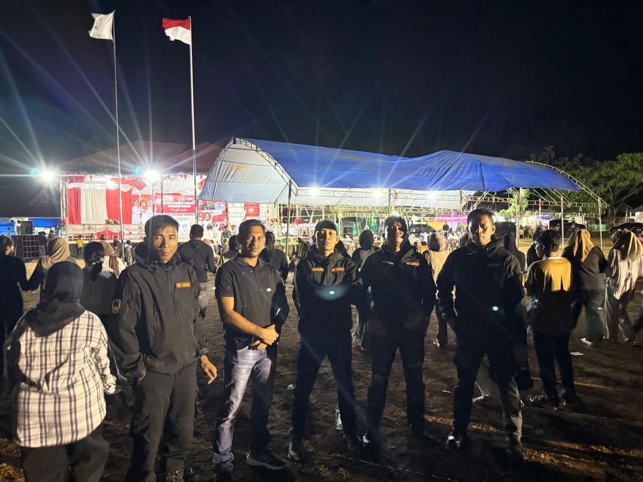 Penutupan Porseni Perayaan Hari Kemerdekaan RI ke-80 Tahun 2025, Polsek Lasolo Lakukan Patroli dan Pengamanan