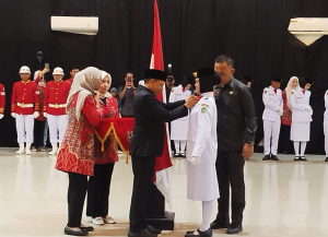 74 Anggota Paskibraka Konawe 2025 Resmi Dikukuhkan, Siap Kibarkan Merah Putih di HUT RI ke-80