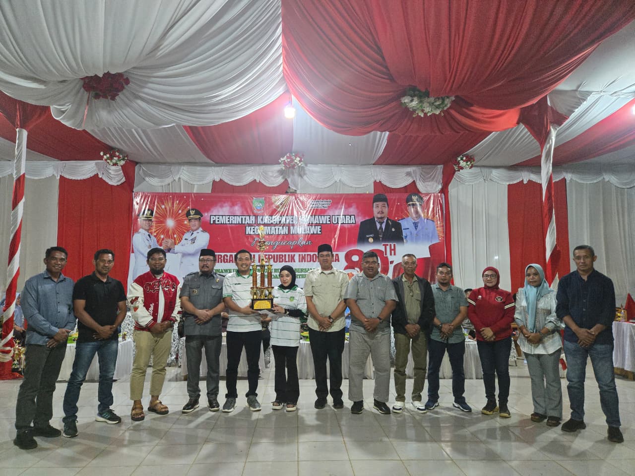 Kepala Desa Bandaeha: Prestasi Juara Umum Porseni Adalah Buah Kerja Keras Dan Kebersamaan