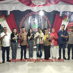 Porseni HUT RI Ke-80 Tingkat Kec. Sawa Resmi Di Tutup Wakil Bupati Konawe Utara