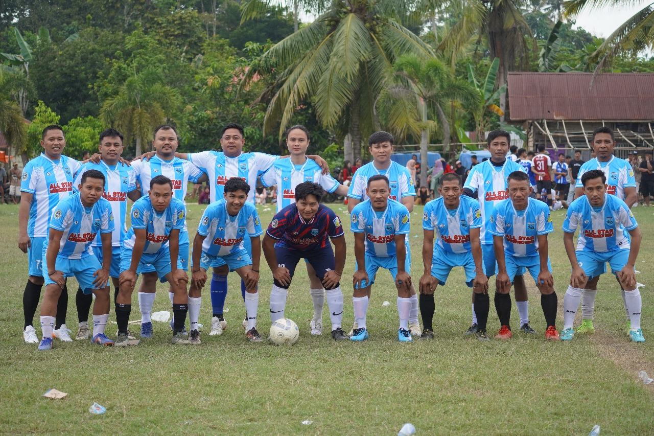 All Star Melaju ke Semifinal Setelah Menumbangkan Desa Linonggasai Lewat Adu Penalti