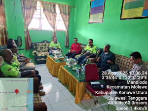 PT Bumi Konawe Minerina Lakukan Kunjungan ke SMK Negeri 1 Konawe Utara