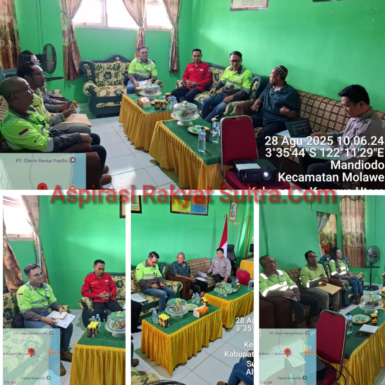 PT Bumi Konawe Minerina Lakukan Kunjungan ke SMK Negeri 1 Konawe Utara